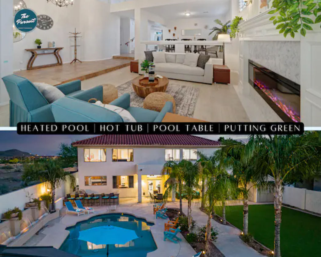 Heated Pool| Hot Tub| Pool Table|Putting Green|5BR