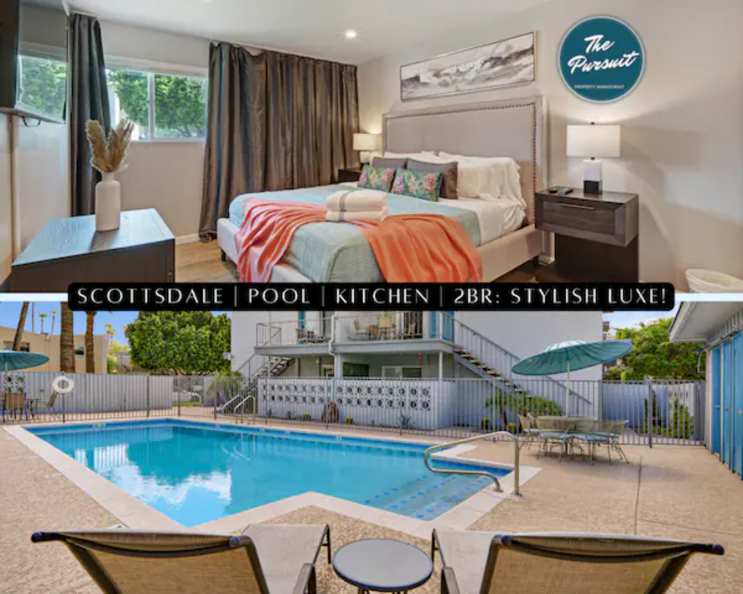 Scottsdale | Pool | Kitchen | 2BR: Stylish Luxe!